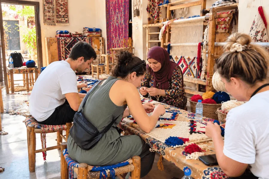 Marrakech Rug Class: 2-Hour Stunning Moroccan Rug Experience