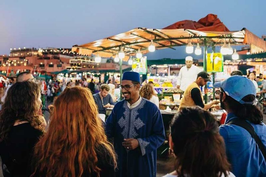 Marrakech Street Food: 4-Hour Night Tour Flavor Journey