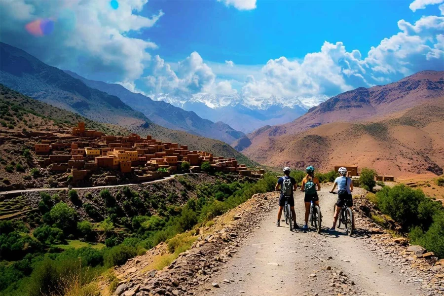 cycling in the atlas mountains, atlas mountains tour