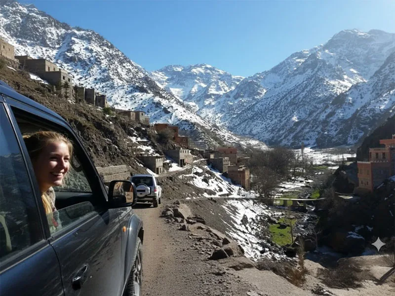 Atlas Mountains tour with the 4x4