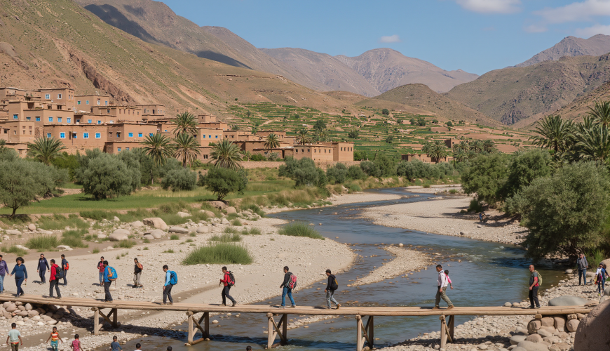 Regional adventures during Marrakech day trips from the city