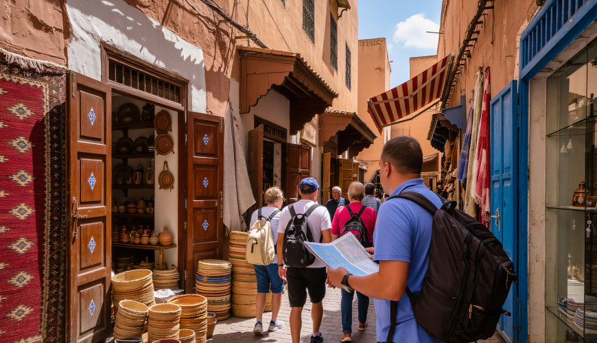 Cultural immersion representing best things to do in Marrakech Morocco