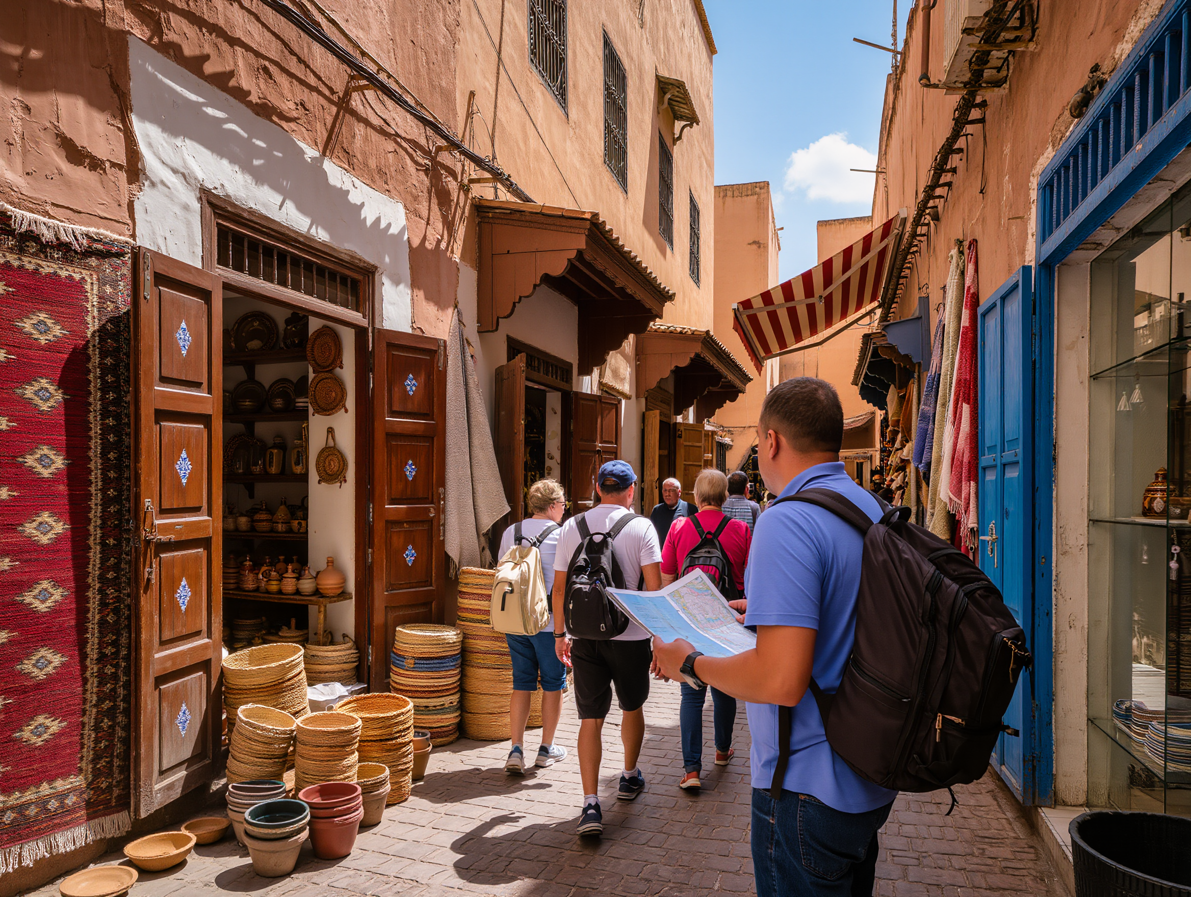 Cultural immersion representing best things to do in Marrakech Morocco