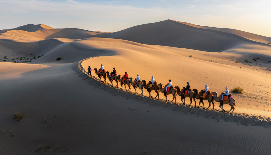Desert journey during Marrakech desert tour to Sahara landscapes